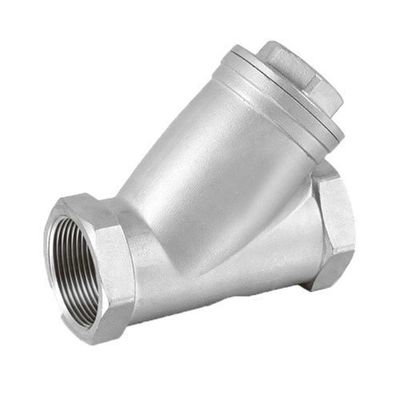 3/4&quot;ステンレス鋼のY字状回路のこし器の網フィルター弁800WOG SS316 CF8M