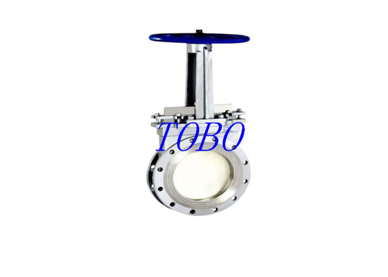 TOBO 耐久性のある高温 ANSI 150LB ステンレス鋼 316 ウェーハナイフゲートバルブ