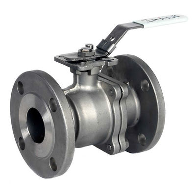 CF3M DN65 150LBのステンレス鋼の球弁の石油およびガスの浮遊